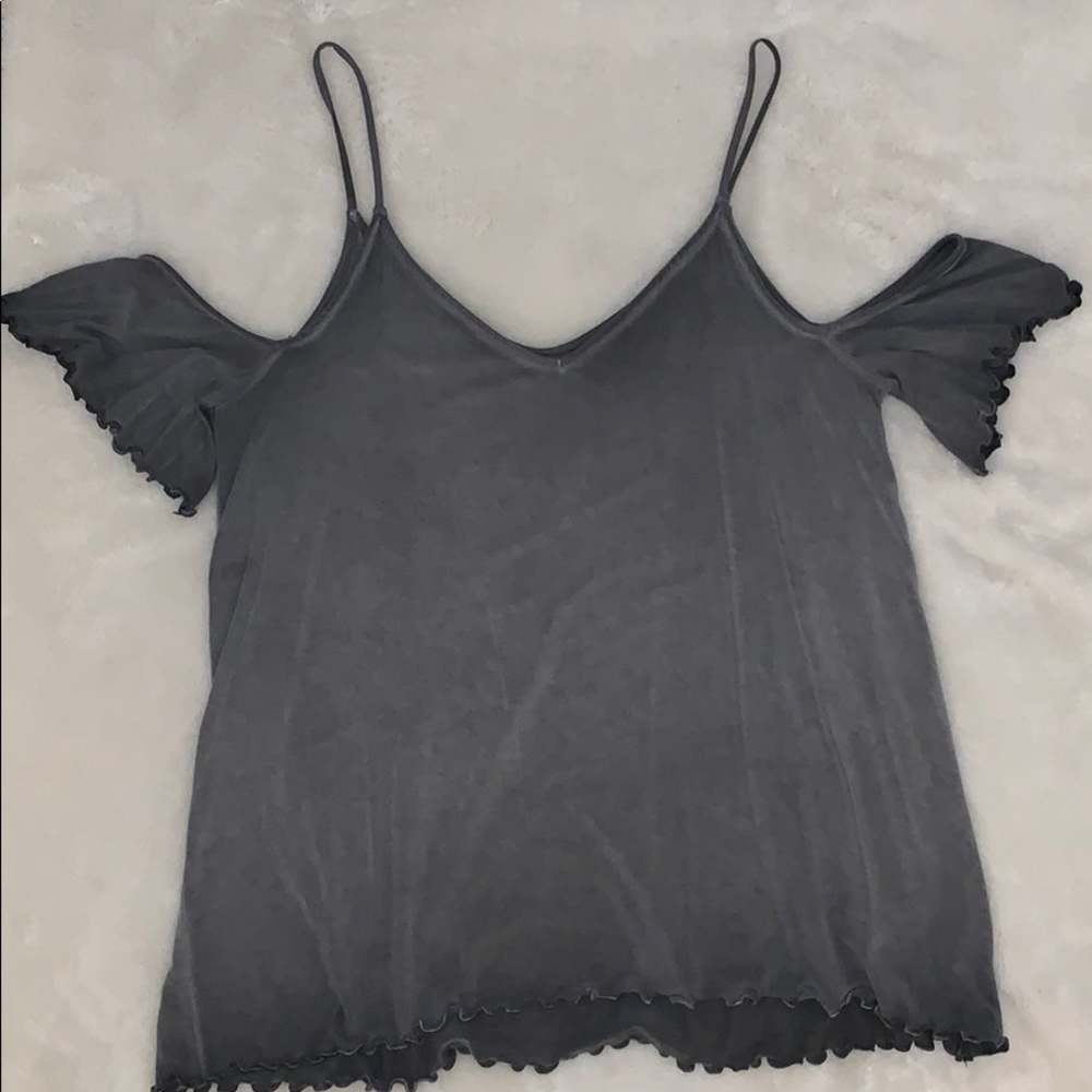 American Eagle Cold Shoulder Top